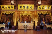 Bài trí Tượng Phật trong chùa